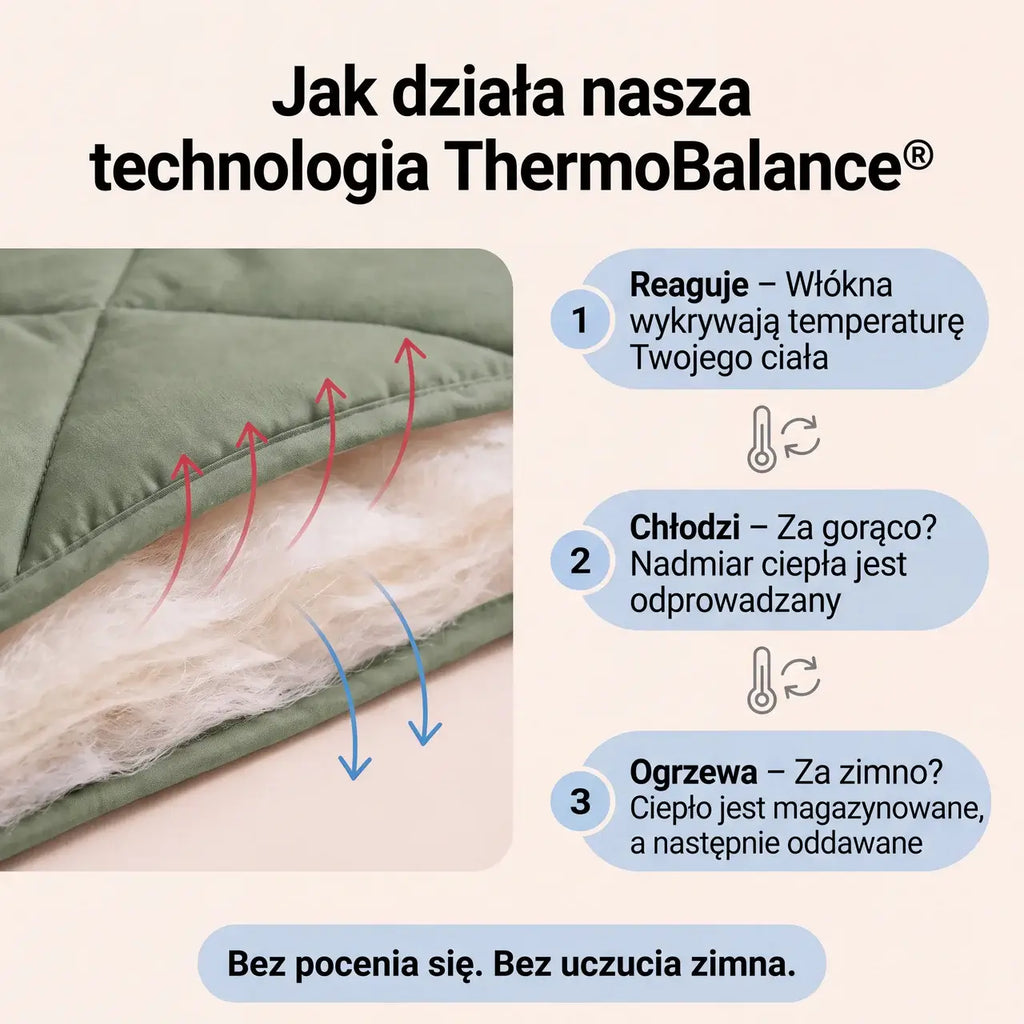 Kołdra 2w1 Sensofi – bez zakładania poszwy